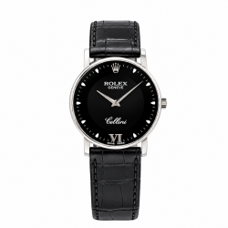 Rolex Cellini 32MM 5115 18Kt White Gold Watch